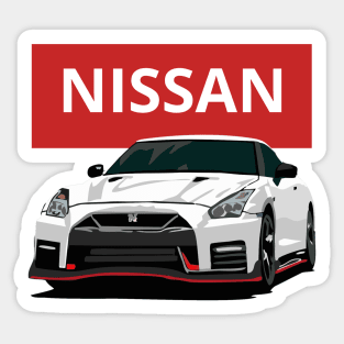 nissan gtr Sticker